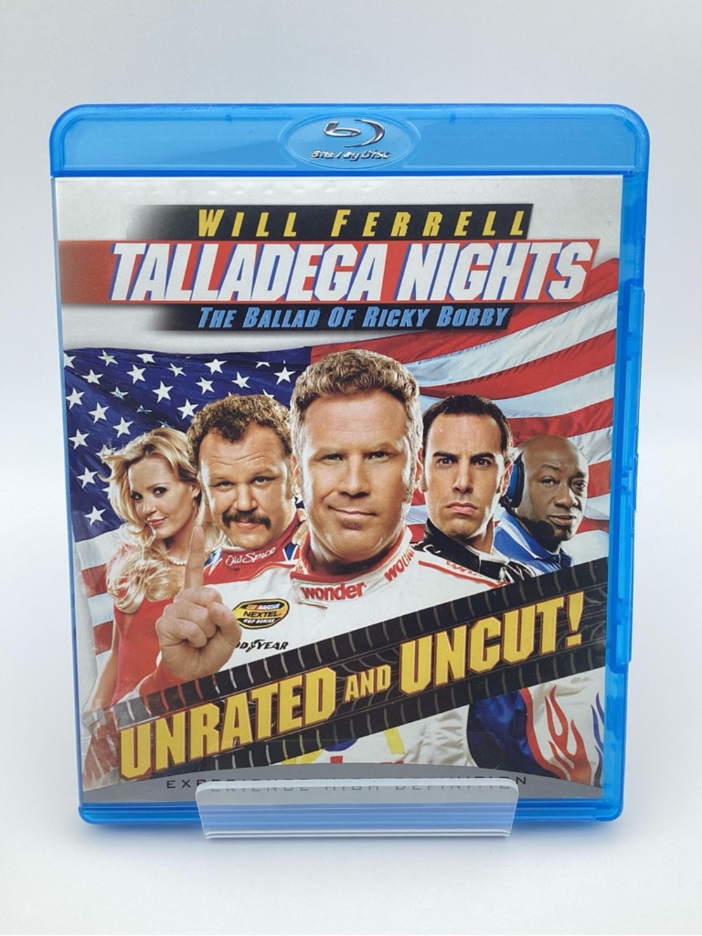 Talladega Nights: The Ballad of Ricky Bobby Blu-ray Unrated & Uncut Will Ferrell